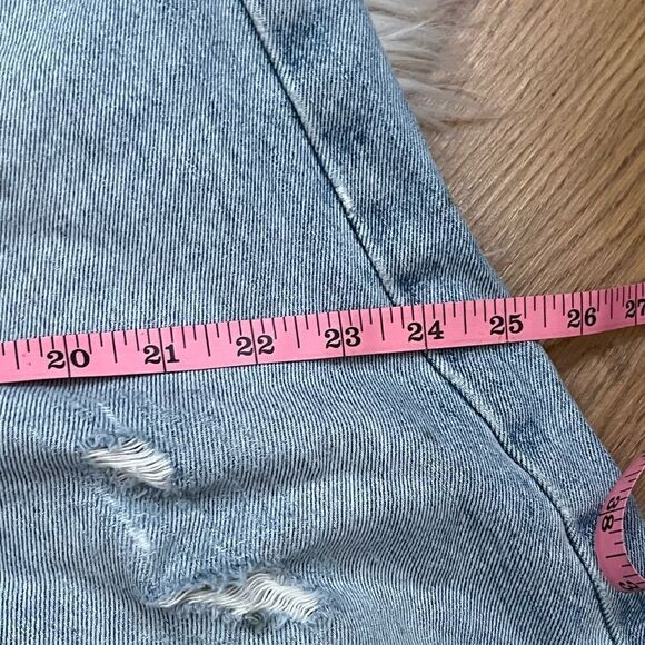 Levi’s Y2K 505 Relaxed Fit Lighter Wash Jeans DIY 35x27 - Picture 9 of 11